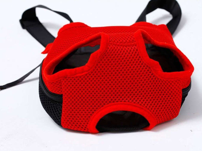 KFX-5884221 Portable Dog Backpack with Sandwich Mesh Material in Multiple Sizes: S, M, L, XL