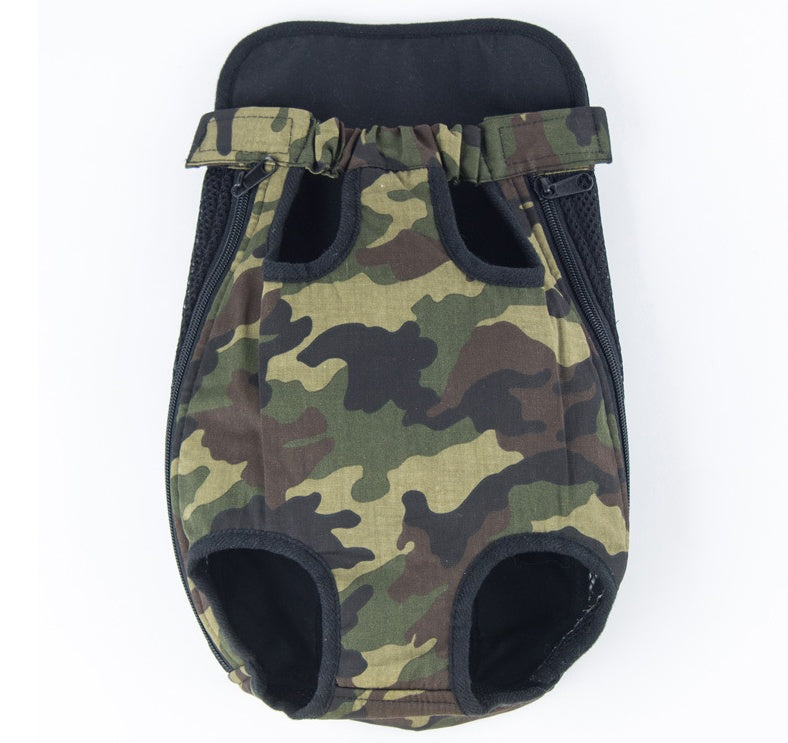 KFX-5884221 Portable Dog Backpack with Sandwich Mesh Material in Multiple Sizes: S, M, L, XL
