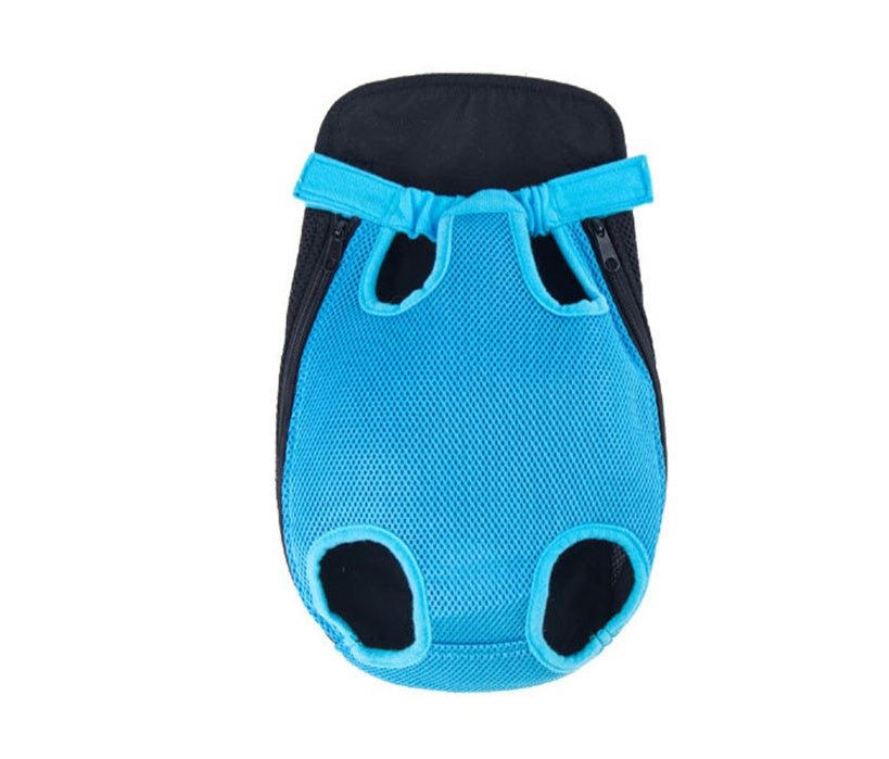 KFX-5884221 Portable Dog Backpack with Sandwich Mesh Material in Multiple Sizes: S, M, L, XL