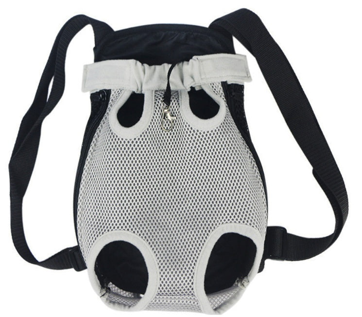 KFX-5884221 Portable Dog Backpack with Sandwich Mesh Material in Multiple Sizes: S, M, L, XL