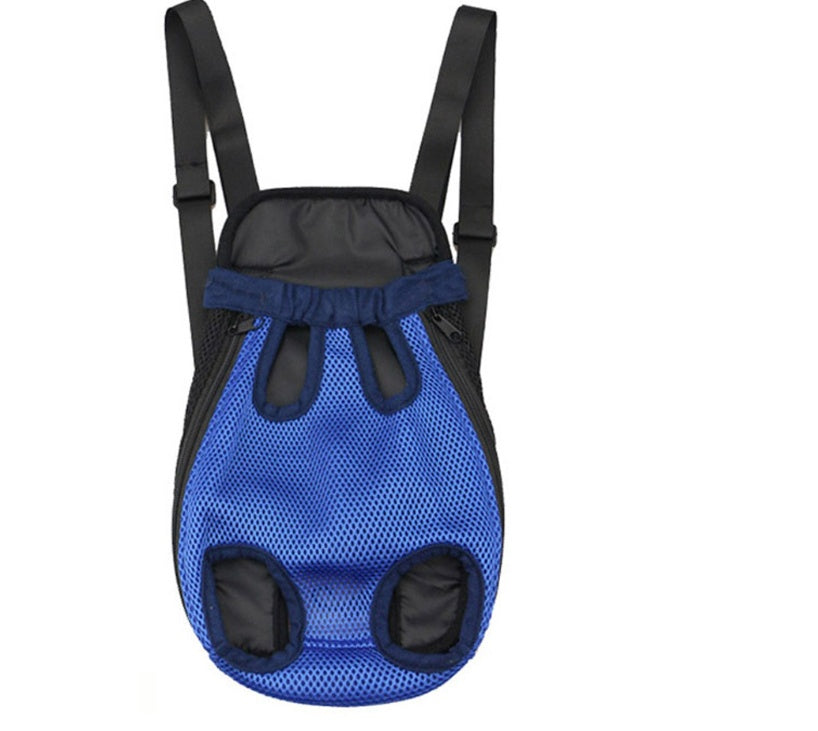 KFX-5884221 Portable Dog Backpack with Sandwich Mesh Material in Multiple Sizes: S, M, L, XL