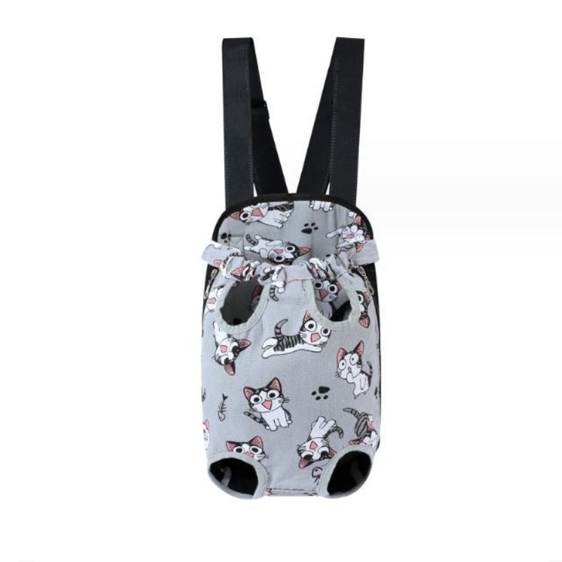 KFX-5884221 Portable Dog Backpack with Sandwich Mesh Material in Multiple Sizes: S, M, L, XL