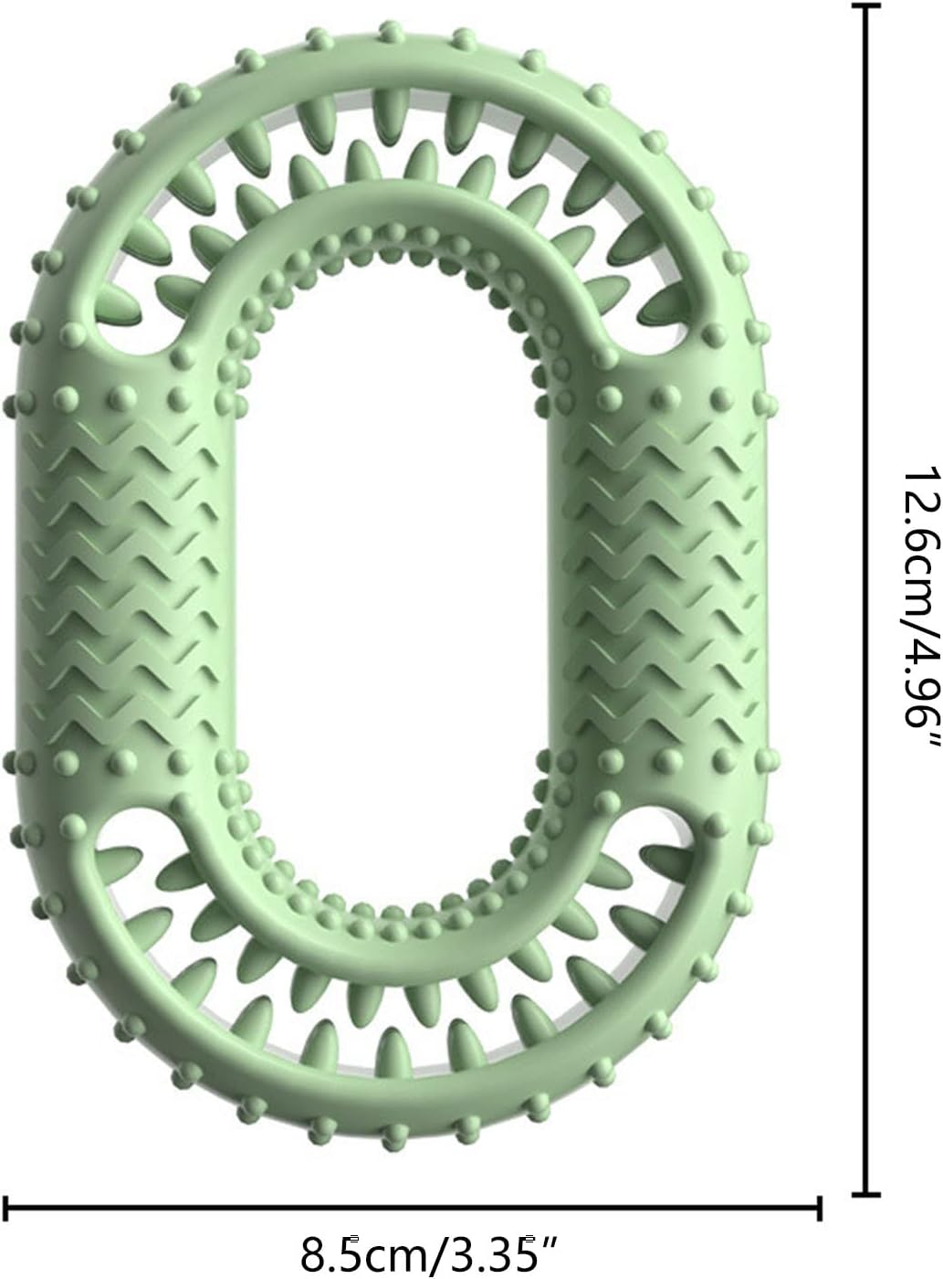KFX-5885245 Durable O-Ring Dog Chew Toy for Aggressive Chewers - Molar Dental Toy for All Sizes