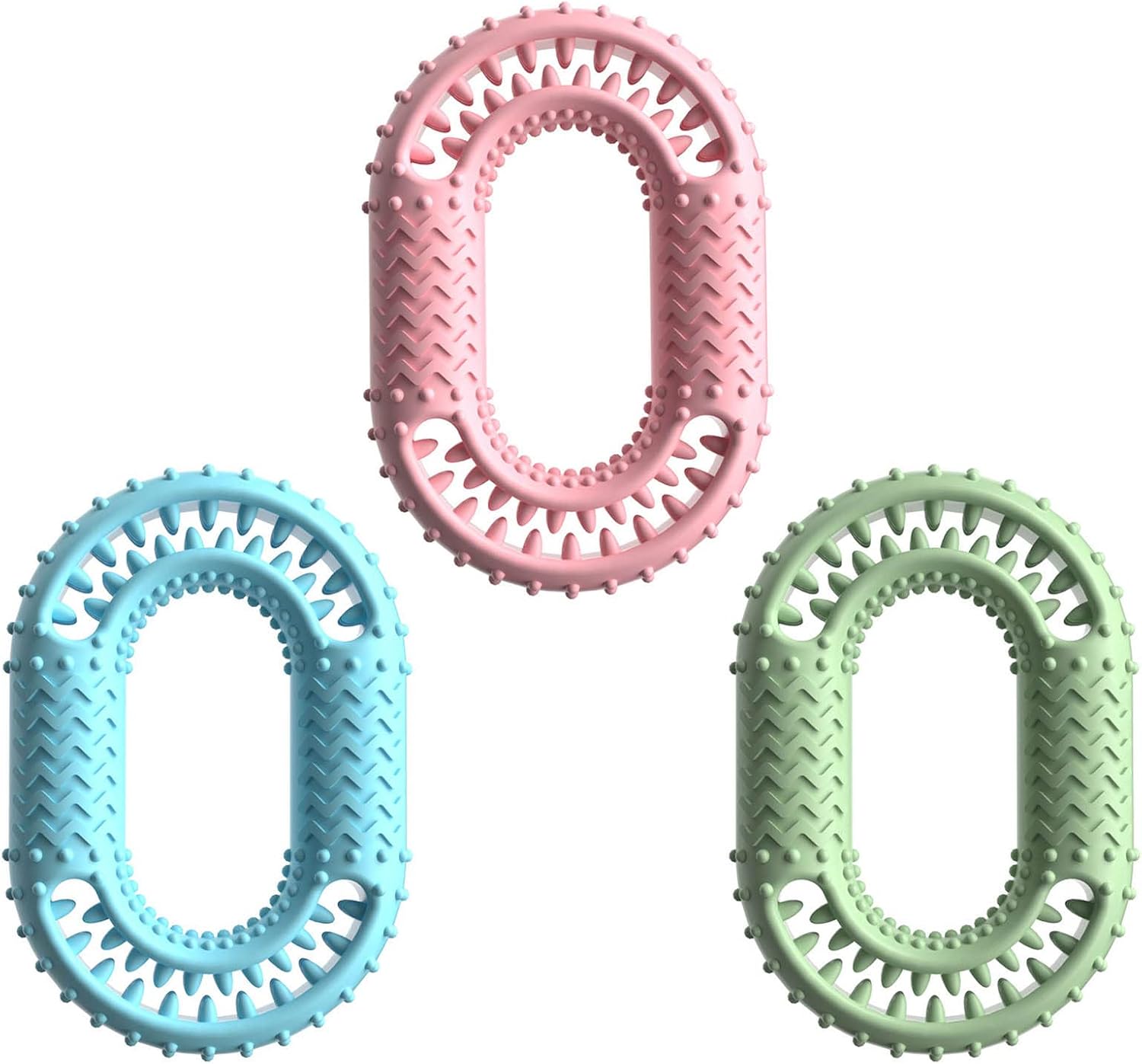 KFX-5885245 Durable O-Ring Dog Chew Toy for Aggressive Chewers - Molar Dental Toy for All Sizes