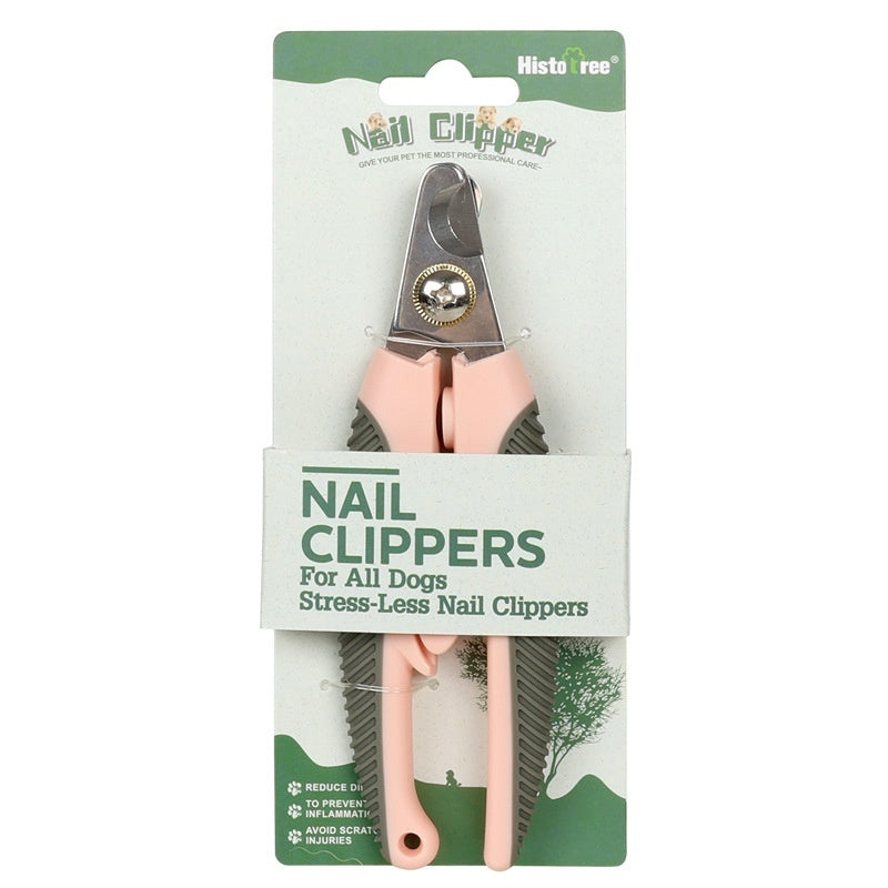KFX-5885757 Plus Size Pet Nail Clippers for Dogs and Cats in Sweet Peach Pink, Olive Green, and Haze Blue