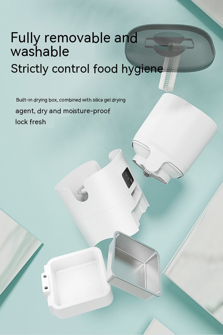KFX-5891517 Automatic 6L Intelligent Pet Feeder with App Control and Adjustable Camera