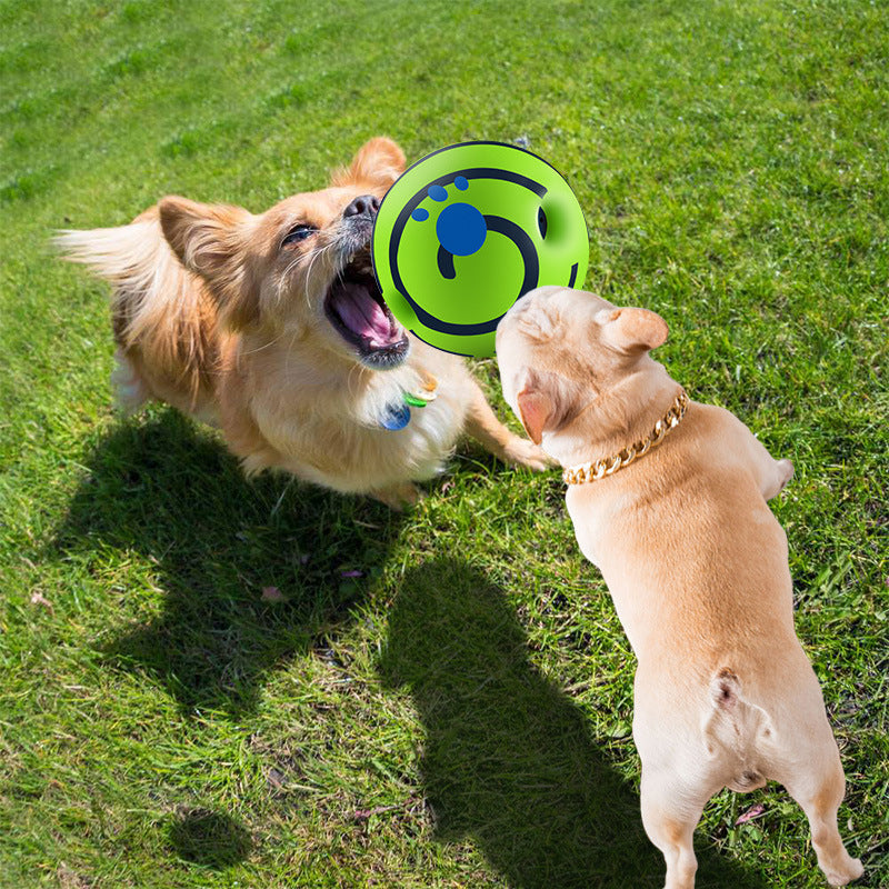 KFX-5894973 Durable Dog Toy Ball for Teeth Cleaning - Bite-Resistant, Stuffy Sound, Multiple Sizes Available