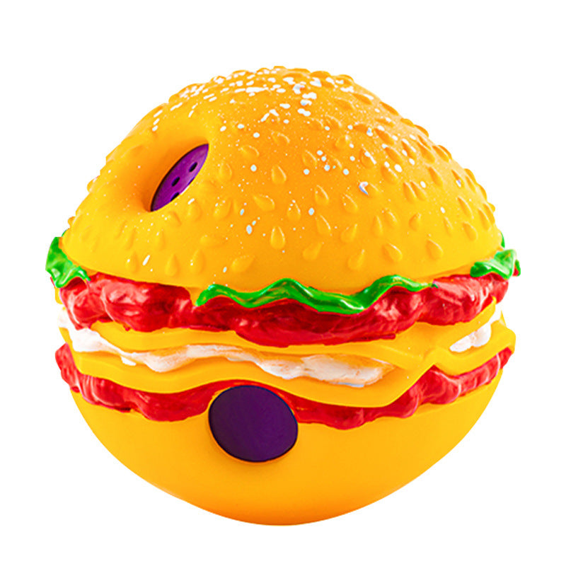 KFX-5894973 Durable Dog Toy Ball for Teeth Cleaning - Bite-Resistant, Stuffy Sound, Multiple Sizes Available