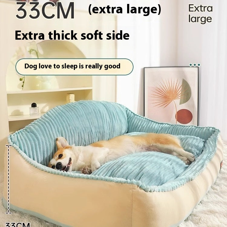 KFX-5897533 Universal Removable and Washable Lazy Sofa Dog Mat for Small to Large Pets