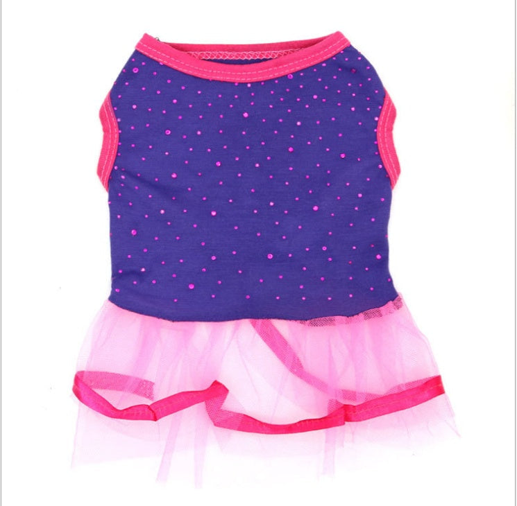 KFX-5900861 Lace Trim Dog Skirt for Stylish Pet Fashion