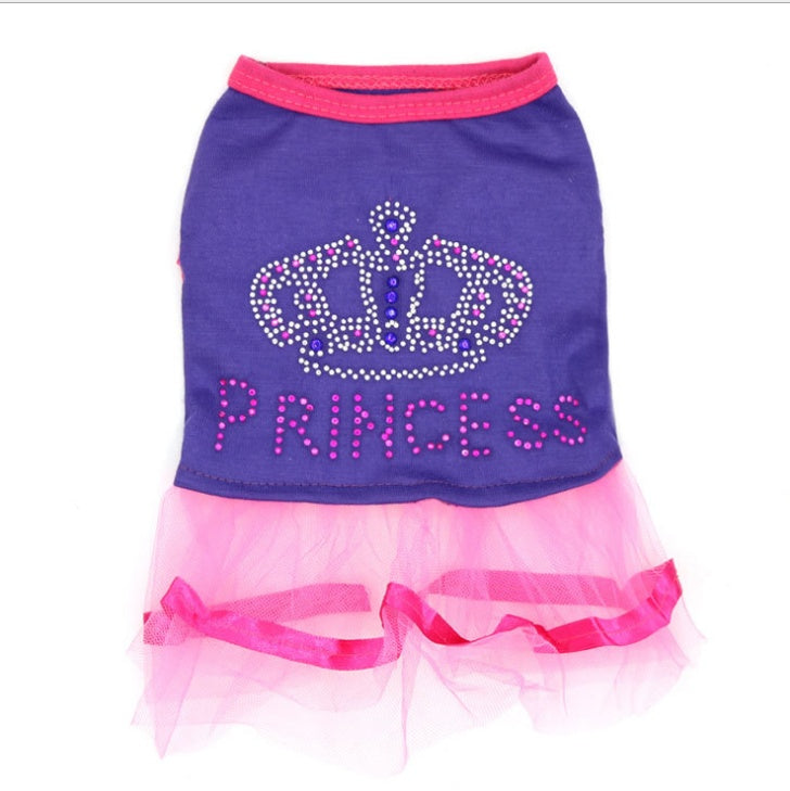 KFX-5900861 Lace Trim Dog Skirt for Stylish Pet Fashion