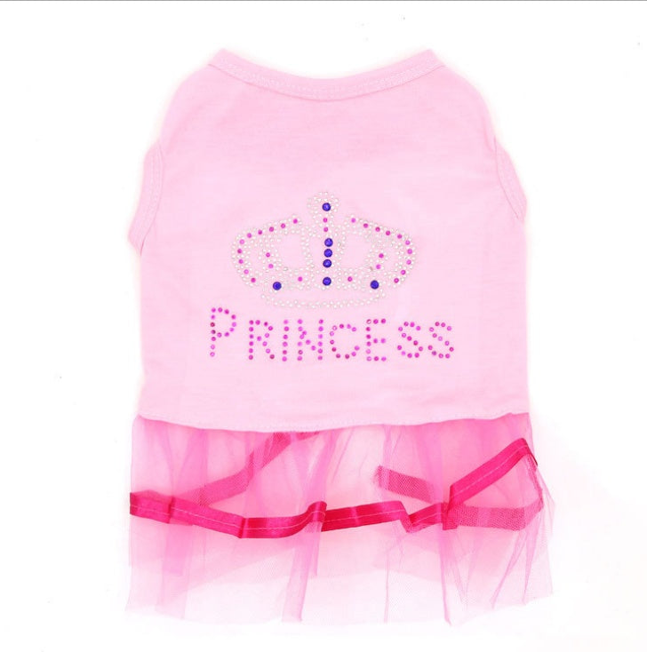 KFX-5900861 Lace Trim Dog Skirt for Stylish Pet Fashion