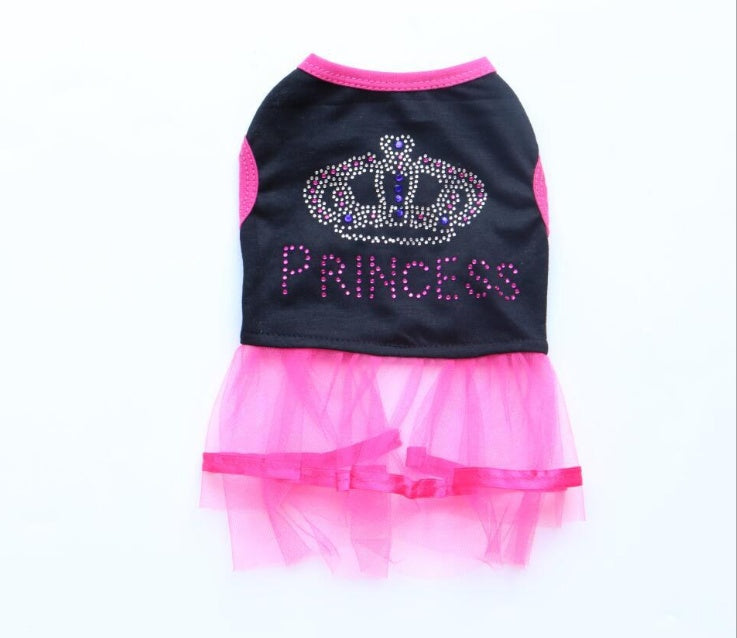 KFX-5900861 Lace Trim Dog Skirt for Stylish Pet Fashion