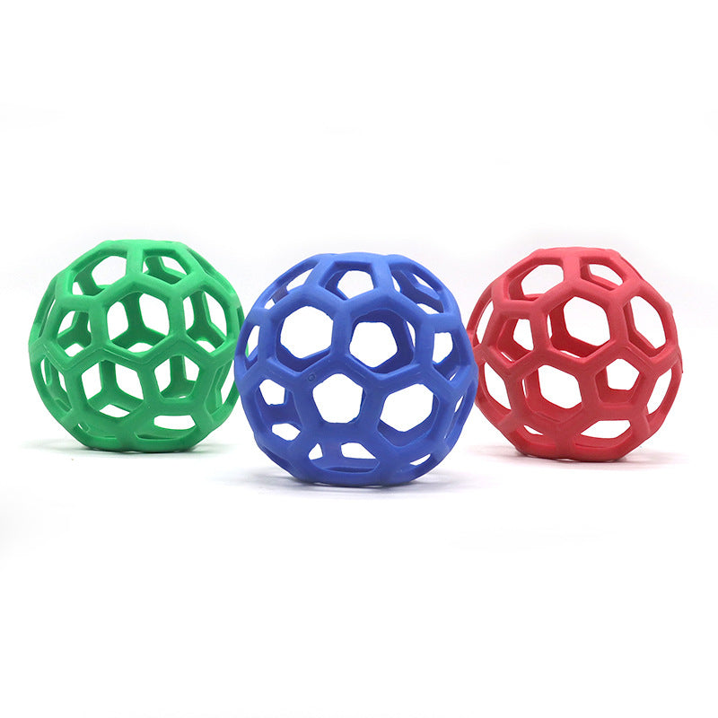 KFX-5901885 Durable High-Elasticity TPR Pet Toy Ball for Biting and Chewing