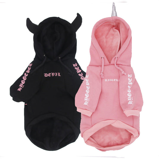 KFX-5904317 Casual Fleece Sweater for Pets - Halloween Themed, Pure Cotton, Various Sizes Available