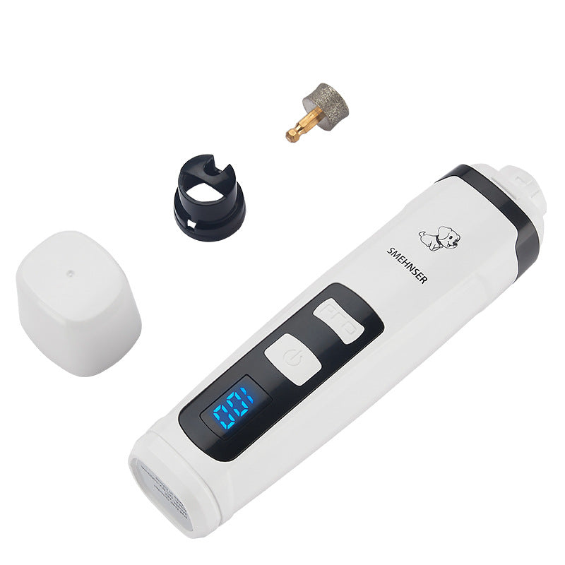KFX-5904829 Electric Pet Nail Grinder with 2200mAh Battery for Safe Grooming