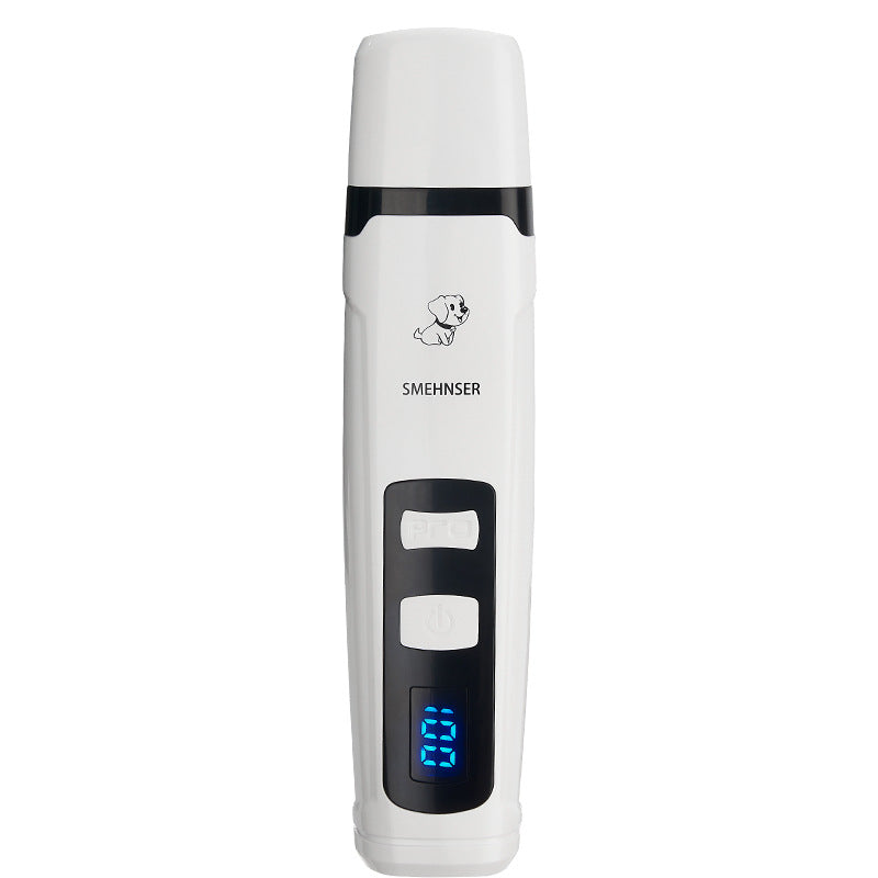 KFX-5904829 Electric Pet Nail Grinder with 2200mAh Battery for Safe Grooming