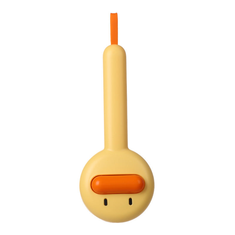 KFX-5906493 Small Yellow Duck Pet Comb for Cats and Dogs - Needle Brush for Effective Hair Removal