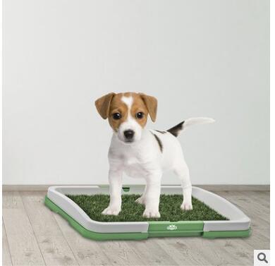 KFX-5910461 Artificial Grass Dog Potty with Tray for Indoor/Outdoor Use