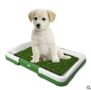KFX-5910461 Artificial Grass Dog Potty with Tray for Indoor/Outdoor Use