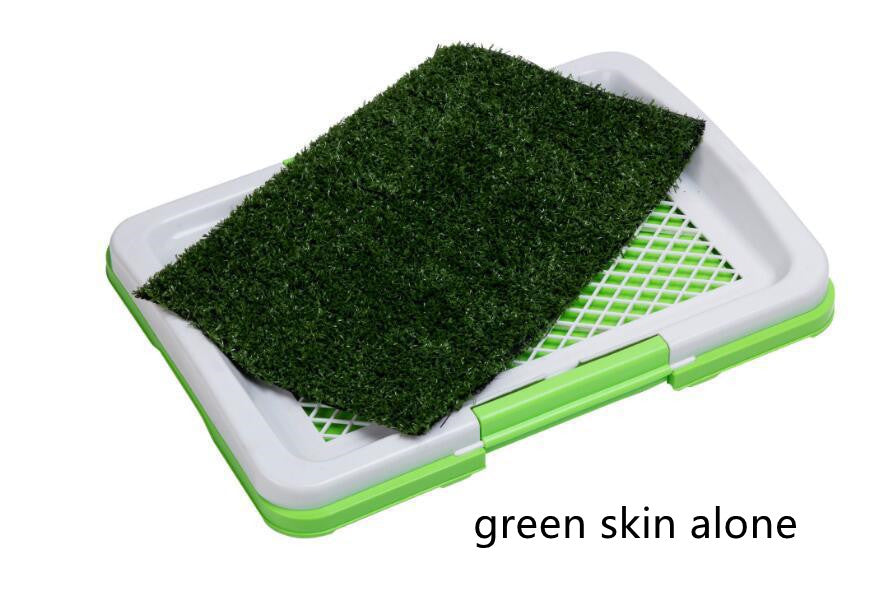 KFX-5910461 Artificial Grass Dog Potty with Tray for Indoor/Outdoor Use