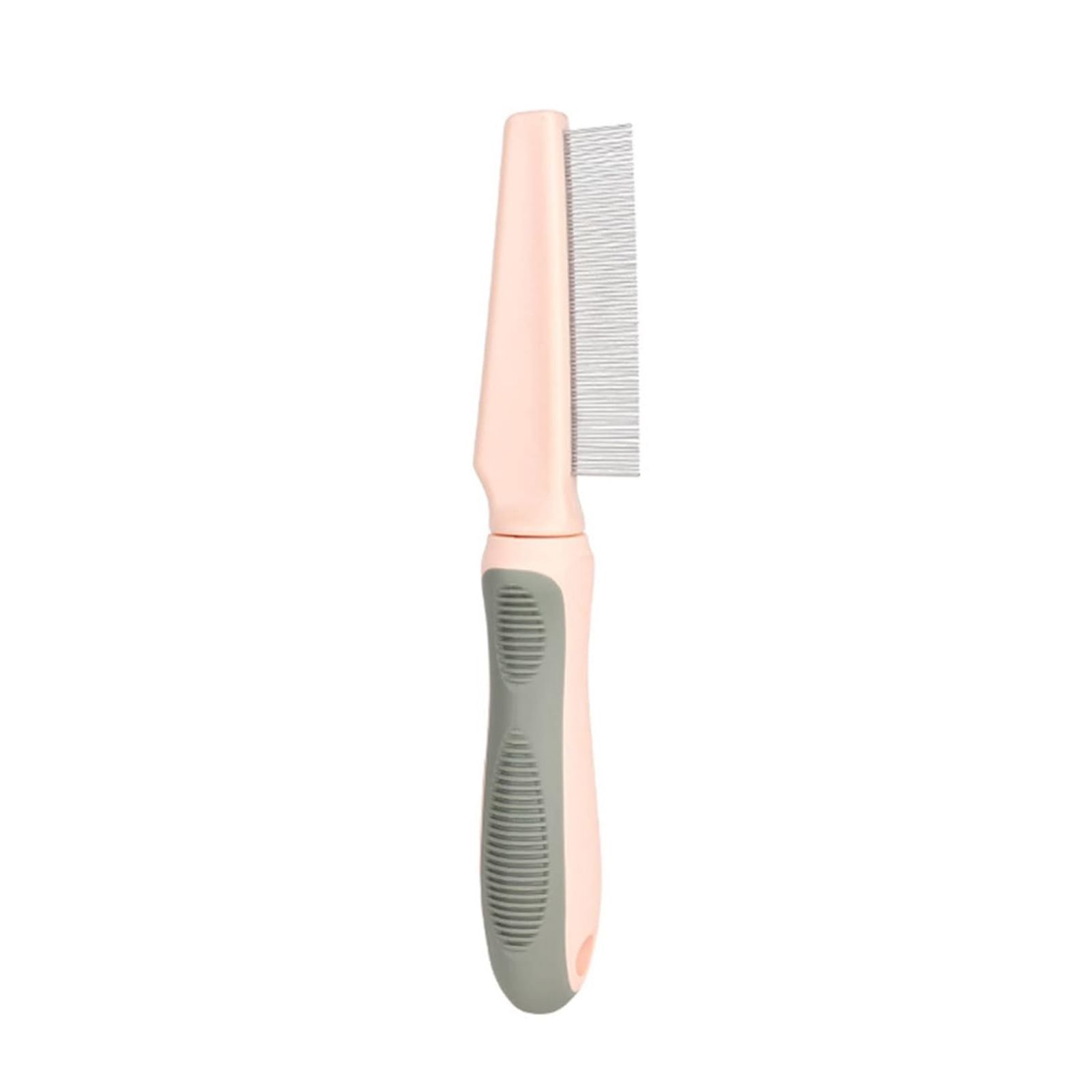 KFX-5912253 Pet Detangler Comb for Cats and Dogs - Shedding and Dematting Grooming Tool with Round Smooth Teeth