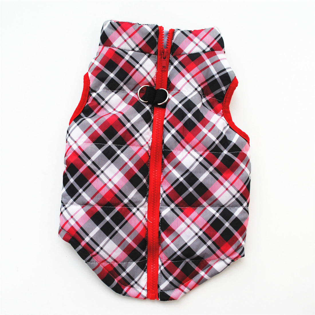 KFX-5915325 Thickened Cotton-Padded Winter Jacket for Dogs with Traction Buckle - Casual Vest in Multiple Sizes