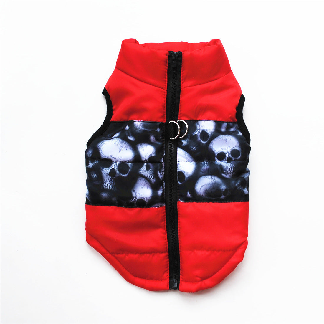 KFX-5915325 Thickened Cotton-Padded Winter Jacket for Dogs with Traction Buckle - Casual Vest in Multiple Sizes