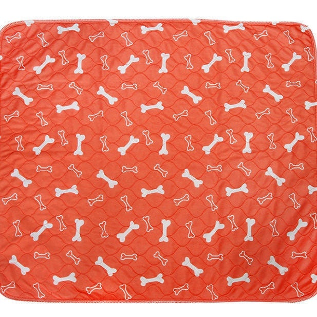 KFX-5916605 Pet Washable Reusable Polyester Urine Pads - Minimalist Print in Multiple Sizes (40x60, 70x80, 80x90cm)