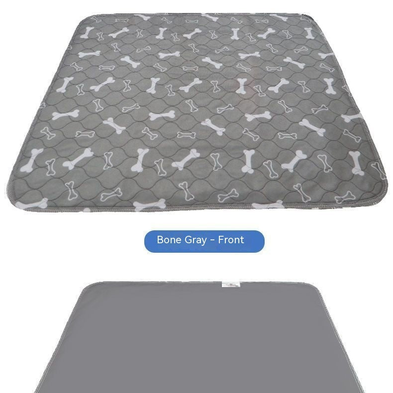 KFX-5916605 Pet Washable Reusable Polyester Urine Pads - Minimalist Print in Multiple Sizes (40x60, 70x80, 80x90cm)
