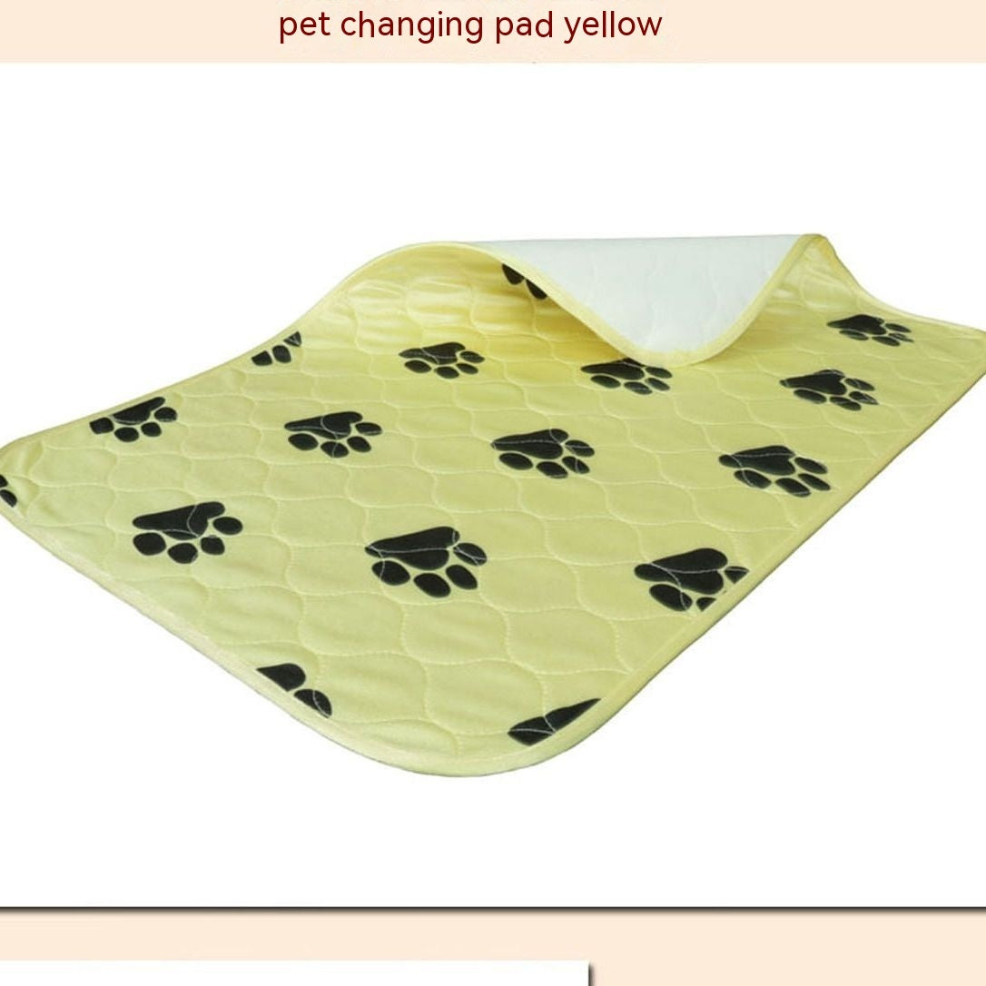 KFX-5916605 Pet Washable Reusable Polyester Urine Pads - Minimalist Print in Multiple Sizes (40x60, 70x80, 80x90cm)