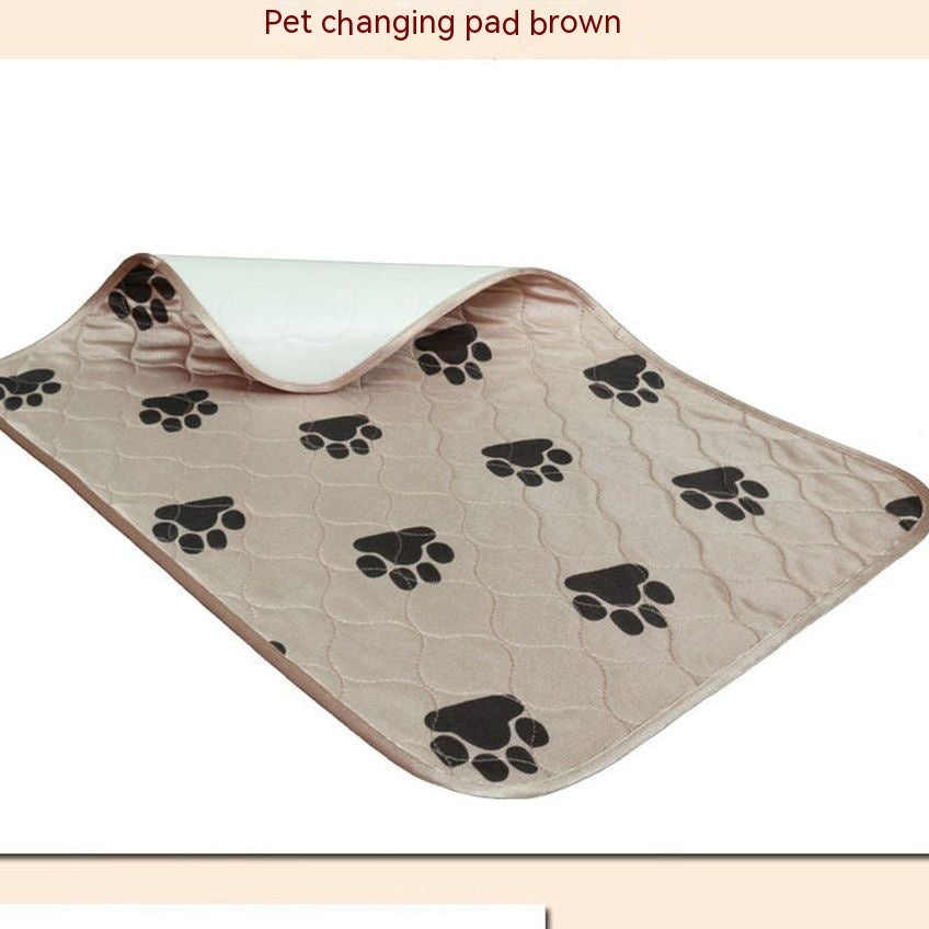 KFX-5916605 Pet Washable Reusable Polyester Urine Pads - Minimalist Print in Multiple Sizes (40x60, 70x80, 80x90cm)