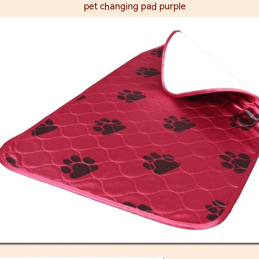 KFX-5916605 Pet Washable Reusable Polyester Urine Pads - Minimalist Print in Multiple Sizes (40x60, 70x80, 80x90cm)