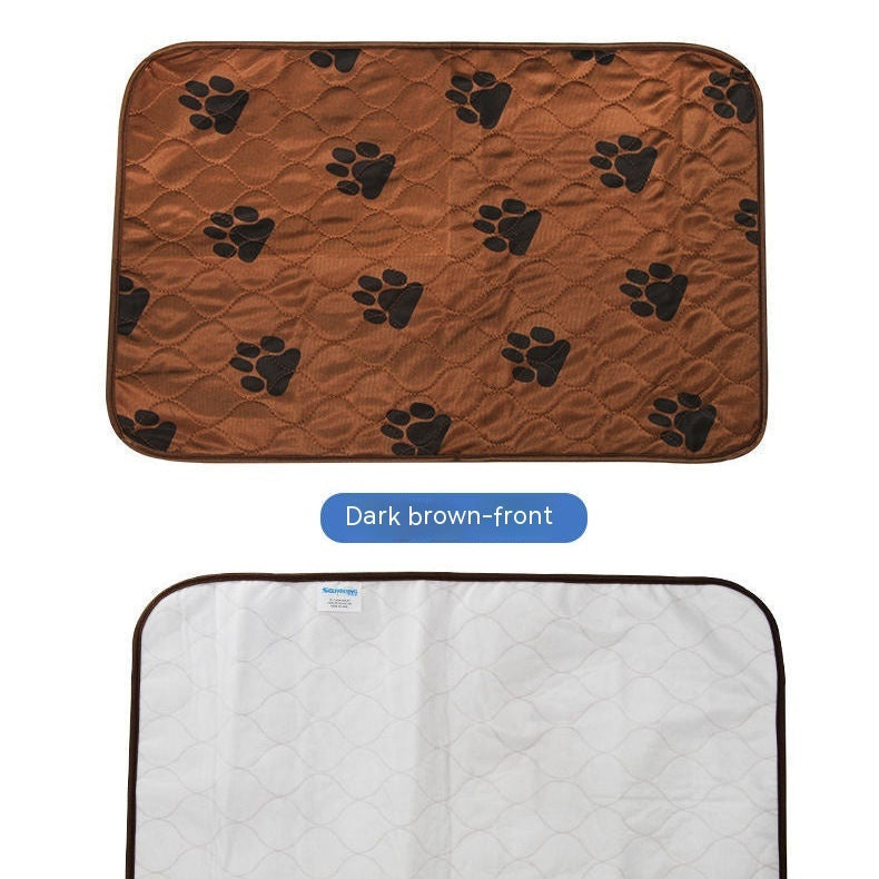 KFX-5916605 Pet Washable Reusable Polyester Urine Pads - Minimalist Print in Multiple Sizes (40x60, 70x80, 80x90cm)