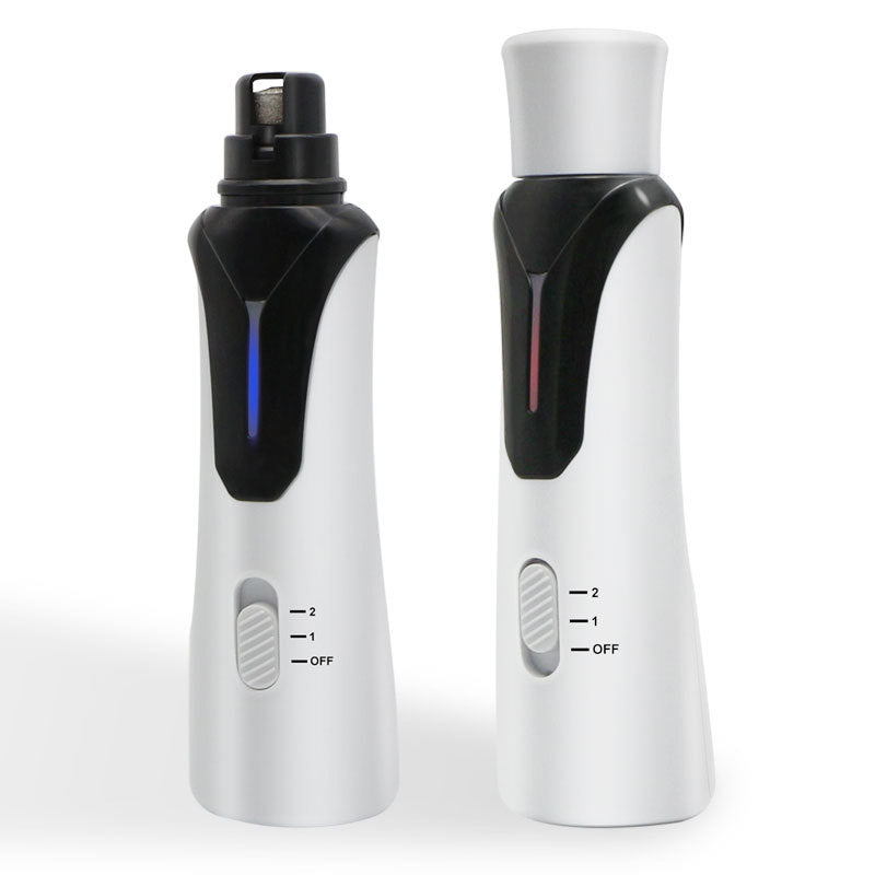 KFX-5918525 High-Power Electric Nail Polisher for Dogs and Cats - Rechargeable, Quiet Operation, Lightweight Design