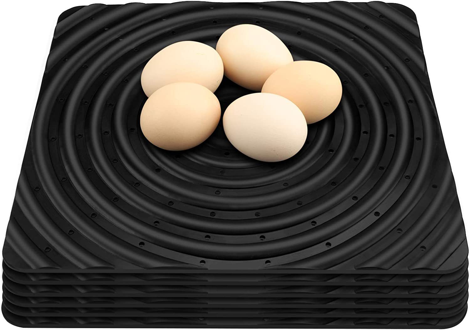 KFX-5918781 Silicone Egg Pad for Chicken Coop - Temperature Control from -20°C to 80°C, 300x350x5mm