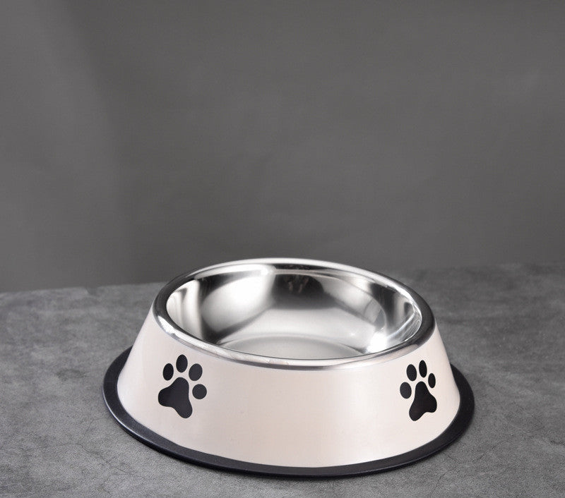 KFX-5920701 Stainless Steel Non-slip Cat and Dog Food Bowl in Multiple Sizes