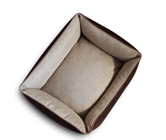 KFX-5930301 Removable and Washable Pet Bed for Bichon, Pitbull, Schnauzer, Shiba Inu, Samoyed, Labrador, Golden Retriever - Multiple Sizes Available