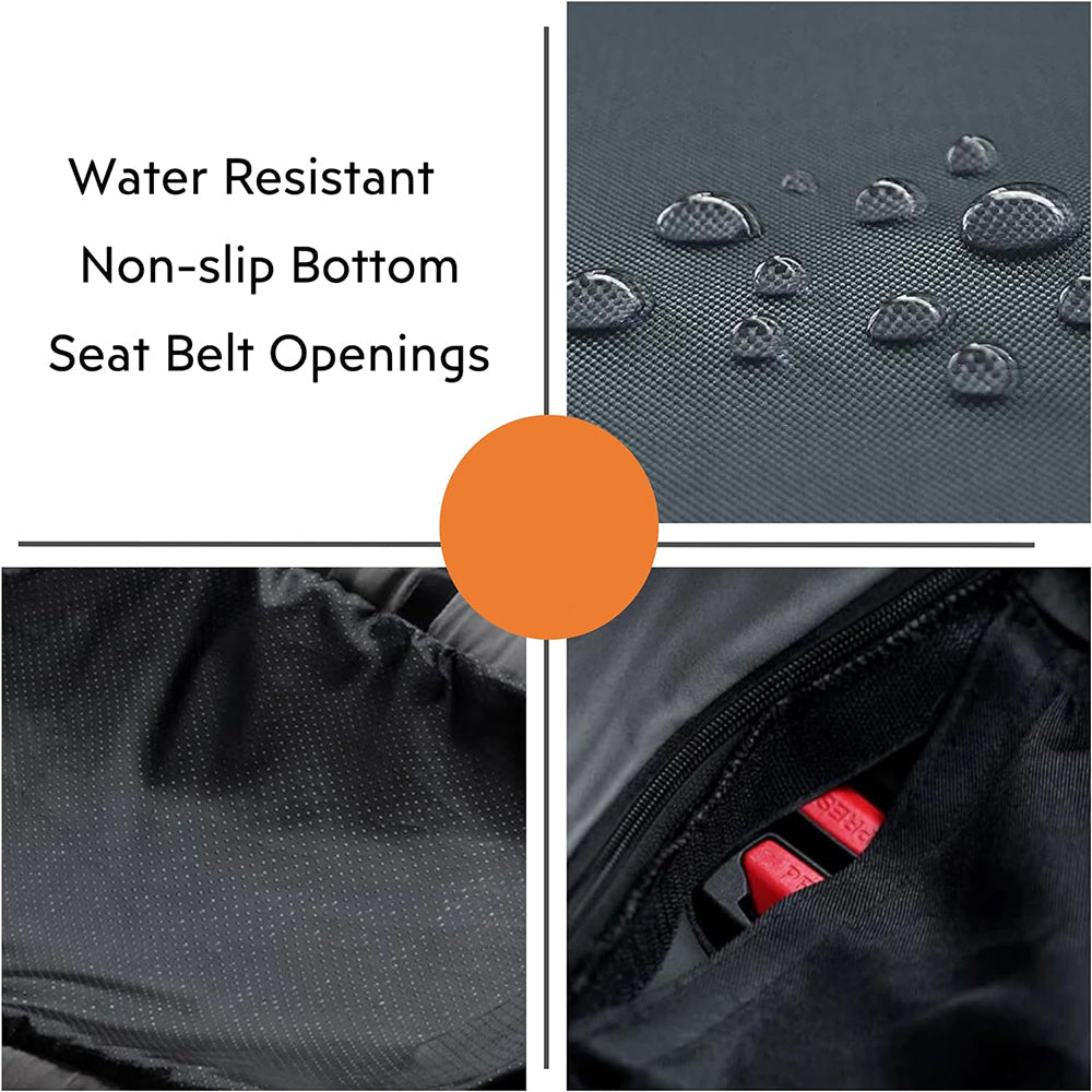 KFX-5938237 Waterproof Dog Kennel Car Mat for Outdoor Travel - Available in Gray, Dark Green, and Blue