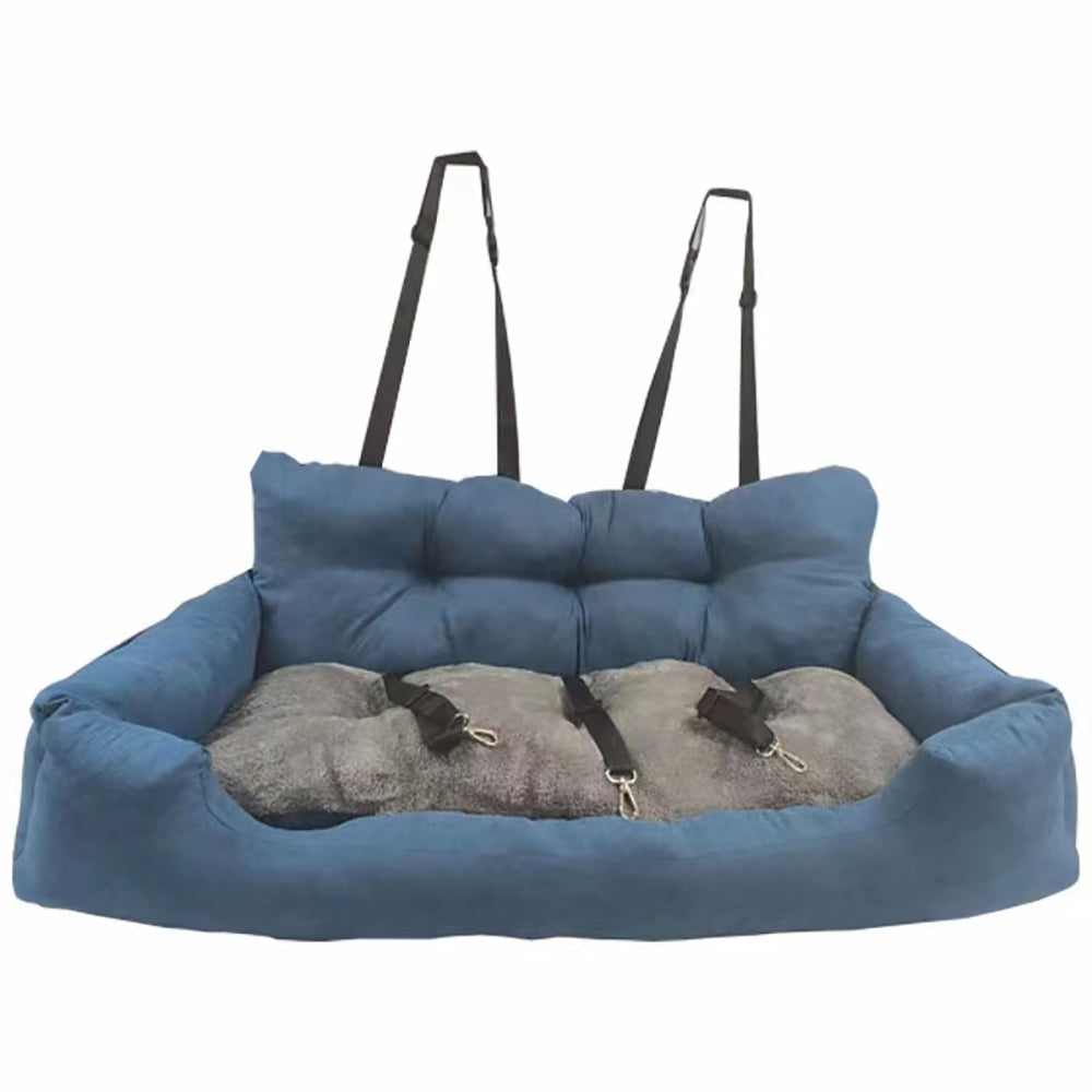 KFX-5938237 Waterproof Dog Kennel Car Mat for Outdoor Travel - Available in Gray, Dark Green, and Blue