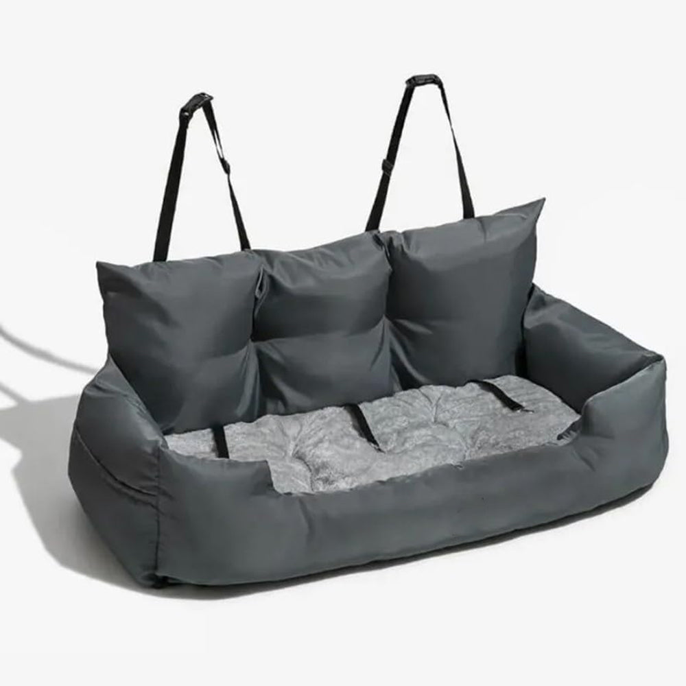 KFX-5938237 Waterproof Dog Kennel Car Mat for Outdoor Travel - Available in Gray, Dark Green, and Blue