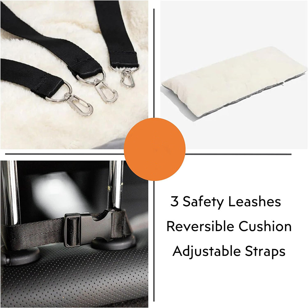 KFX-5938237 Waterproof Dog Kennel Car Mat for Outdoor Travel - Available in Gray, Dark Green, and Blue