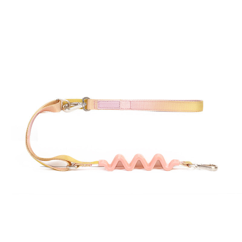 KFX-5939773 Zero Pressure Cat Collar and Traction Rope Set, Adjustable Fit for Neck Sizes 36-54cm