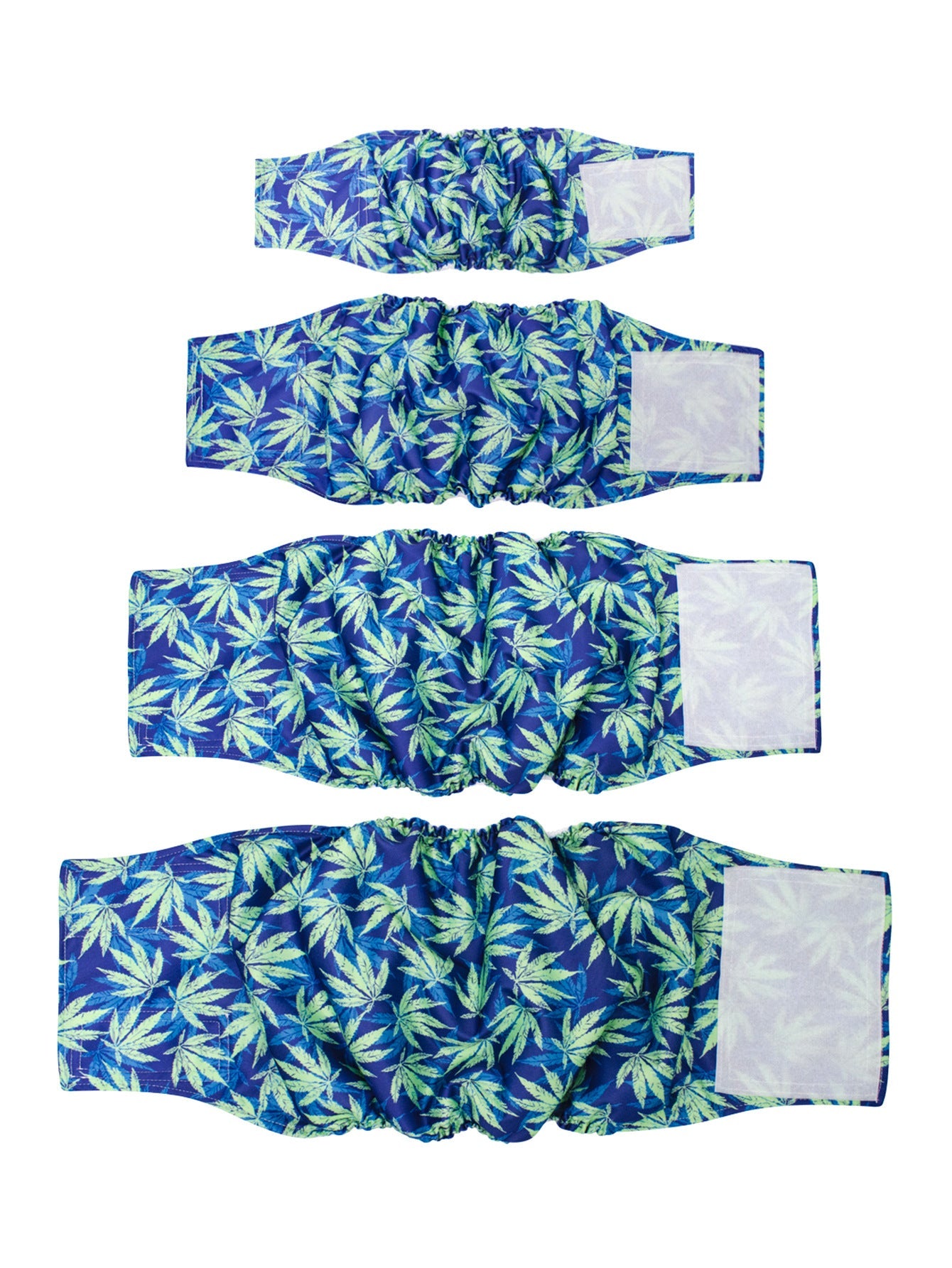 KFX-5942333 Leak-Proof Absorbent Dog Menstrual Pants - Polyester Material for Male Dogs, Sizes S-XL