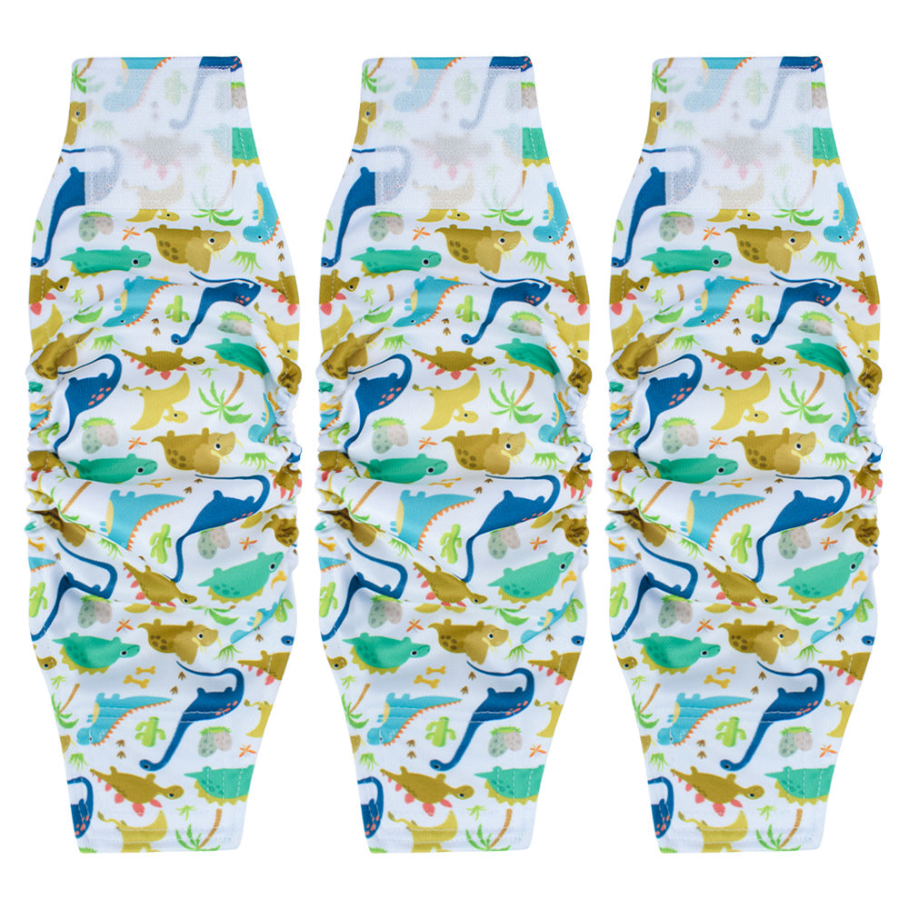 KFX-5942333 Leak-Proof Absorbent Dog Menstrual Pants - Polyester Material for Male Dogs, Sizes S-XL