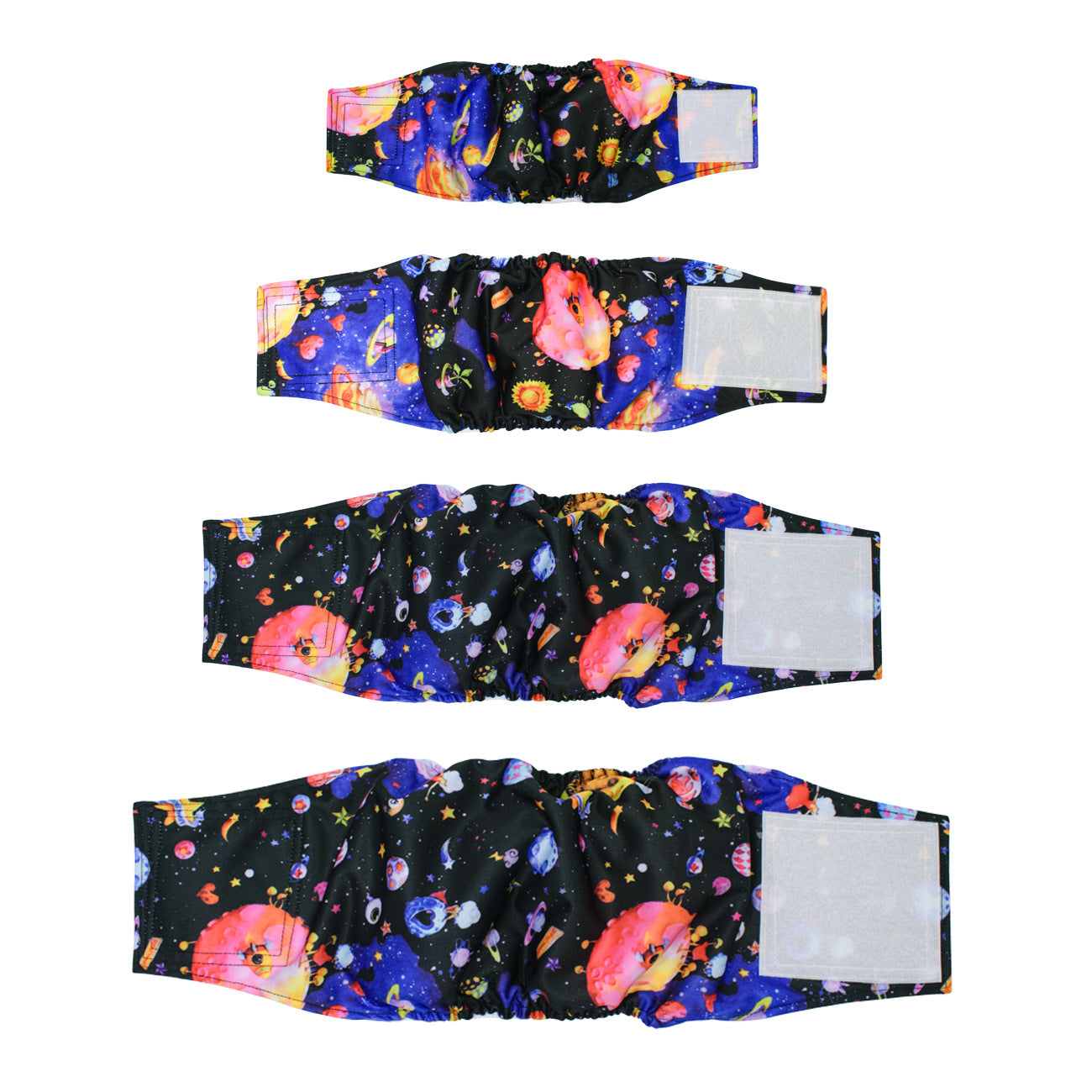 KFX-5942333 Leak-Proof Absorbent Dog Menstrual Pants - Polyester Material for Male Dogs, Sizes S-XL