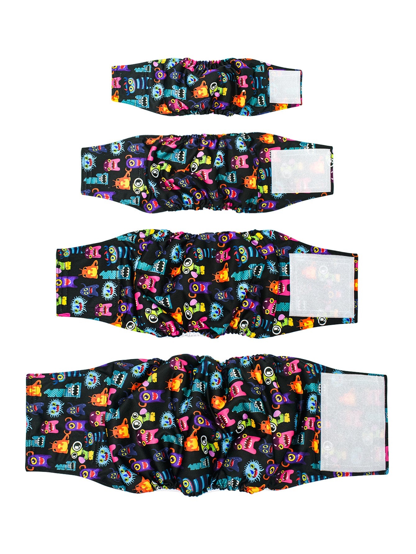 KFX-5942333 Leak-Proof Absorbent Dog Menstrual Pants - Polyester Material for Male Dogs, Sizes S-XL