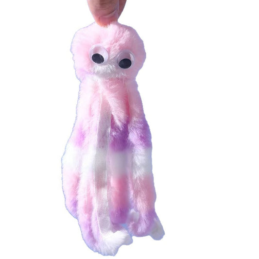 KFX-5947197 Plush Octopus Catnip Toy in Purple, Pink, and Mixed Colors for Cats