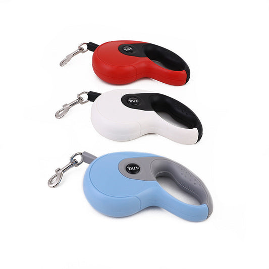 KFX-5955901 Automatic Retractable Dog Leash with Various Color Options and Dustbin Accessories