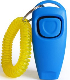 KFX-5958717 Multifunctional Dog Training Clicker and Whistle Device